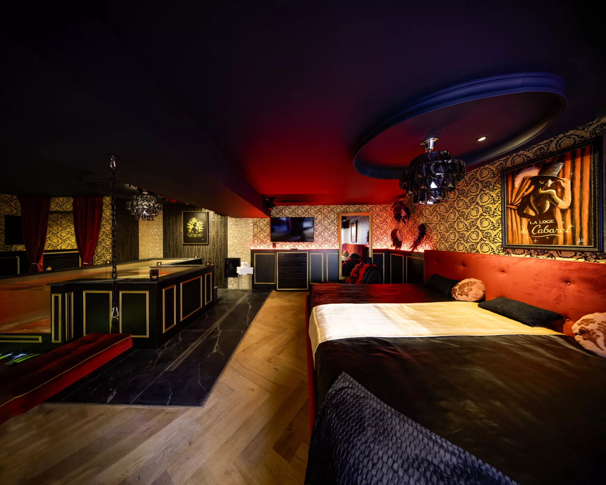 Lit king size love room Alsace